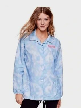 Victoria Secret PINK Coaches Anorak Jacket
